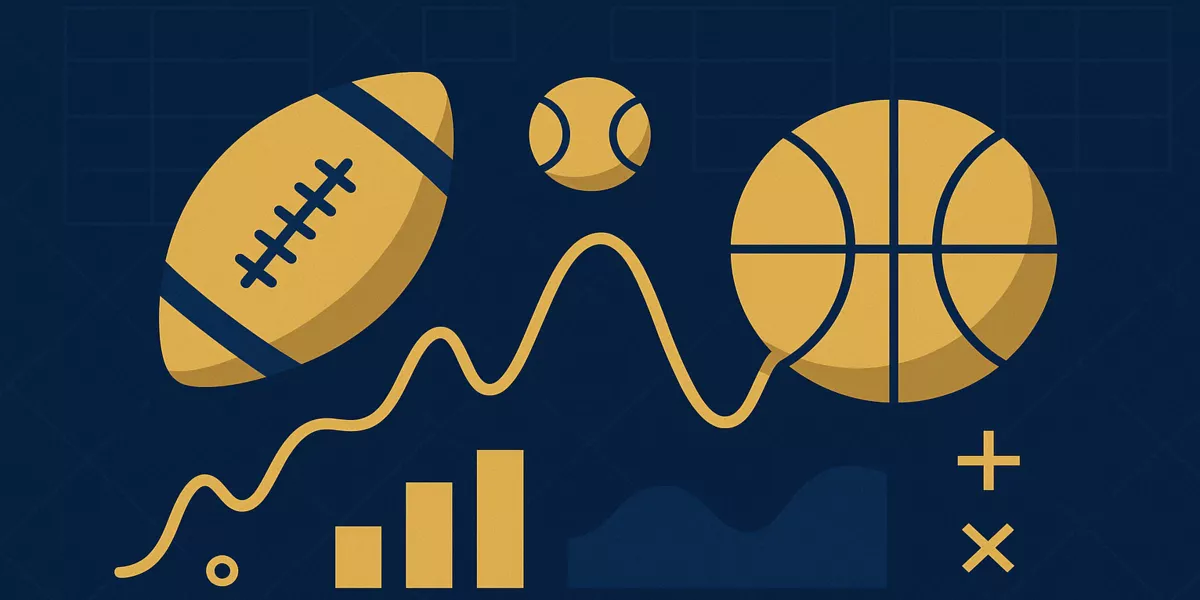 Professional sports betting systems and strategies visualization with data analytics and mathematical concepts